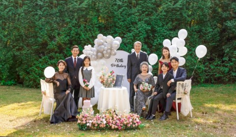 대가족 사진
