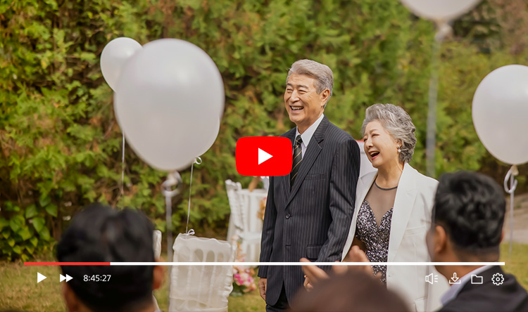 고운스튜디오에서 행사활동을 촬영한 동영상의 일부분